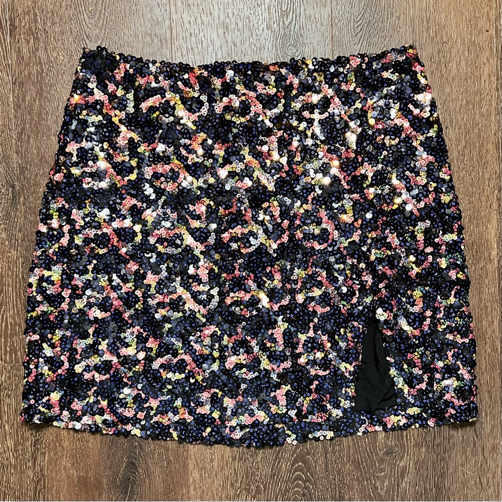 Urban Outfitters Sequin Mini Skirt